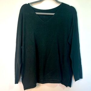 Italian wool blend green sweater